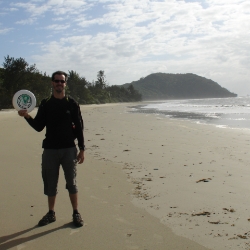 70 km-h de vent sur la plage à Cap Tribulation (Australie)