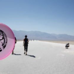 Badwater basin dans la Vallée de la Mort est le point le plus bas d'amérique du nord (USA)